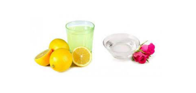 ماء الورد والليمون 